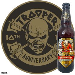 TROOPER 10th ANNIVERSARY (8x500ml) - LIMITED TIME ONLY - Iron Maiden Beer