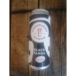 Vinohradsky Black Panda 5.4% (500ml can) - waterintobeer