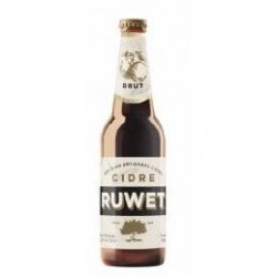 Cidre Ruwet Brut 4,5% (Caisse de 24 x 33cl) - Big Bag Delivery