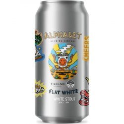 Alphabet Brewing Company Flat White Stout   - The Beer Garage