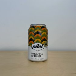 Pilot Pineapple Berliner (330ml Can) - Leith Bottle Shop