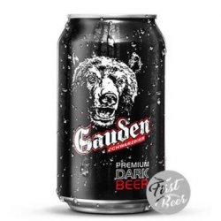 Bia Gauden Schwarzbier 5.2% – Lon 330ml – Thùng 24 Lon - First Beer – Bia Nhập Khẩu Giá Sỉ