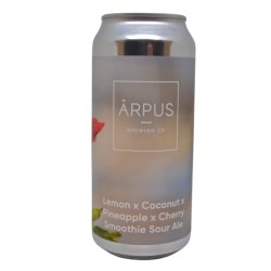Ārpus Brewing Co. Lemon X Coconut X Pineapple X Cherry Smoothie Sour Ale Ārpus Brewing Co. Lemon X Coconut X Pineapple X Cherry Smoothie Sour Ale