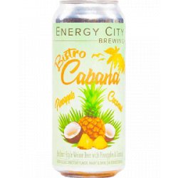 Energy City Brewing Bistro Cabana - Pineapple & Coconut - Half Time