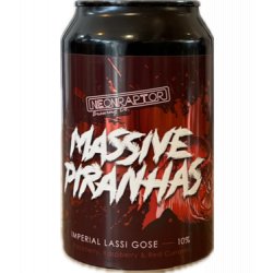 Neon Raptor Brewing Co. Neon Raptor Massive Piranhas 330ml - Bierwinkelier