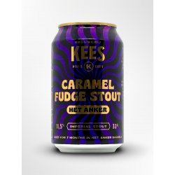 Kees  Caramel Fudge Stout het Anker - DeBierliefhebber