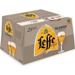 Leffe BiÃre blonde 6.6% 24 x 25cl 6.6%vol. (pack de 24) - Selfdrinks