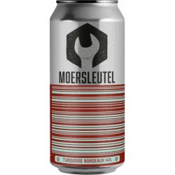 Moersleutel Craft Brewery Barcode: Turquoise Bordeaux Moersleutel Craft Brewery Barcode: Turquoise Bordeaux