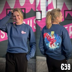Two Chefs Funky Falcon Crewneck - Two Chefs Brewing