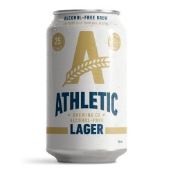 Athletic Brewing Company Lager