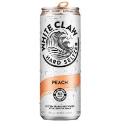 White Claw Peach 12oz 6pk Cn - Luekens Wine & Spirits