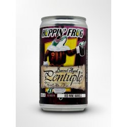 Hoppin’ Frog  Red Wine Barrel-Aged Pentuple 2023 - DeBierliefhebber