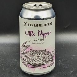 Five Barrel Little Nipper Hazy IPA Can Sgl - Saccharomyces Beer Cafe