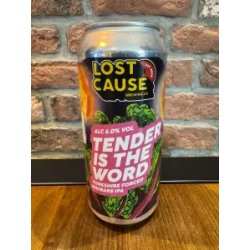 Lost Cause Brewing Co  Tender Is the Word