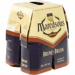 Maredsous  Bruin  33 cl  Clip 4 fl - Thysshop