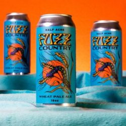 Half Acre Fuzz Country Wheat Pale Ale 16oz can - Bine & Vine