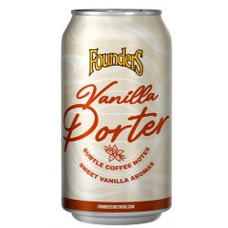 Founders Vanilla Porter 12 pack 12 oz. Can - Petite Cellars