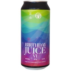 Three Hills Birthday Juice VI IPA 440ml (6%) - Indiebeer