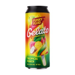 Funky Fluid Gelato: Tropical Punch 500ml - Funky Fluid