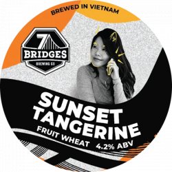 7 Bridges Brewing Company Sunset Tangerine Wheat