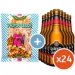 Estrella Galicia Pack 24 Botellines y Frutos Secos 