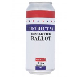 District 96 - Unsolicited Ballot - Beerdome