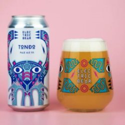 Electric Bear  Tondo - Bath Road Beers