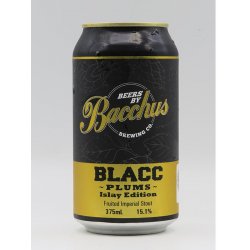 Bacchus Brewing  BLACC ~PLUMS~ Islay Edition - DeBierliefhebber