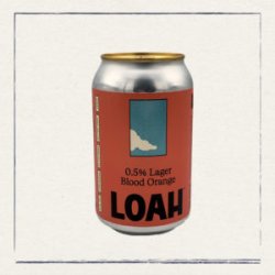 Loah  Blood Orange Lager - The Head of Steam