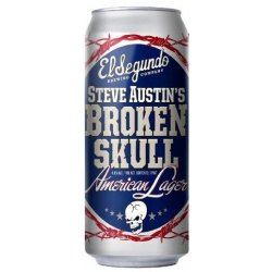 El Segundo Brewing Steve Austin's Broken Skull American Lager 4 pack 16 oz. - Kelly’s Liquor