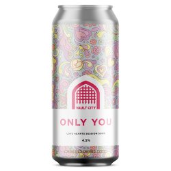 Vault City Be Mine - Only You - Love Hearts Session Sour 440ml (4.5%) - Indiebeer