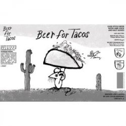 Off Color Beer For Tacos 16oz can - Bine & Vine