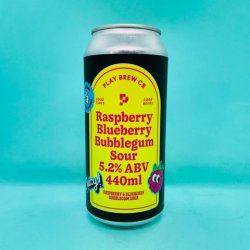 Play Brew Co. Raspberry, Blueberry, Bubblegum [Bubblegum Sour] - Alpha Bottle Shop & Tap