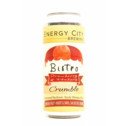 Energy City Brewing Bistro Strawberry & Rhubarb Crumble