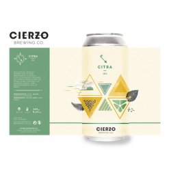 Cierzo Citra  IPA (Pack de 12 latas) - Cierzo Brewing