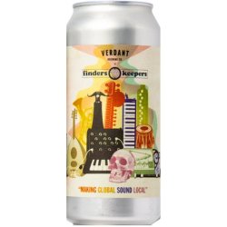 Verdant x Finders Keepers Collab Making Global Sound Local IPA 440ml (7.2%) - Indiebeer