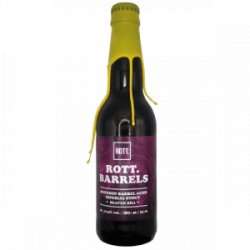 ROTT. Brouwers  ROTT.barrels No. VIII  Barrel Aged Imperial Stout ~ Heaven Hill (2024) - De Biersalon