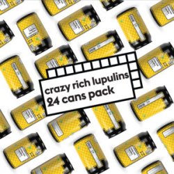 Carbon Brews Crazy Rich Lupulins 24 Pack - Owlsome Bottles