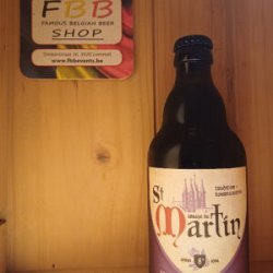 St. Martin bruin - Famous Belgian Beer