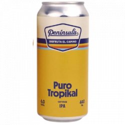 Península                                        ‐                                                         Lata 44 cl. Puro Tropikal - OKasional Beer