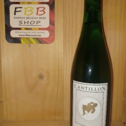 Cantillon geuze 2023 - Famous Belgian Beer