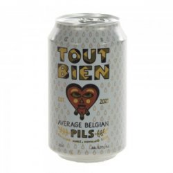 Tout Bien Pils  33 cl  Blik - Thysshop