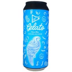 Funky Fluid Gelato: Neon Blue Smoothie Sour 500mL ABV 5.5%  Polish Craft Beer - Hopshop