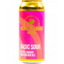 Hermit Thrush Brewery Basic Sour