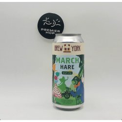 Brew York March Hare  Hazy IPA  5.5% - Premier Hop