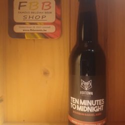 Ten minutes to midnight bourbon BA - Famous Belgian Beer