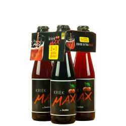 Jacobins Kriek Max 25Cl 3+1 - Belgian Beer Heaven