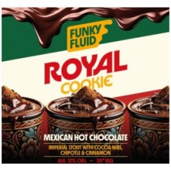 Funky Fluid Royal Cookie: Mexican Hot Chocolate Funky Fluid Royal Cookie: Mexican Hot Chocolate