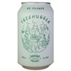 Garage Project Treehugger NZ Pilsner 330mL ABV 4%  New Zealand Craft Beer - Hopshop