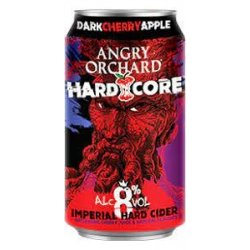 Angry Orchard Hardcore Dark Cherry Apple Cider 6 pack12 oz cans - Beverages2u